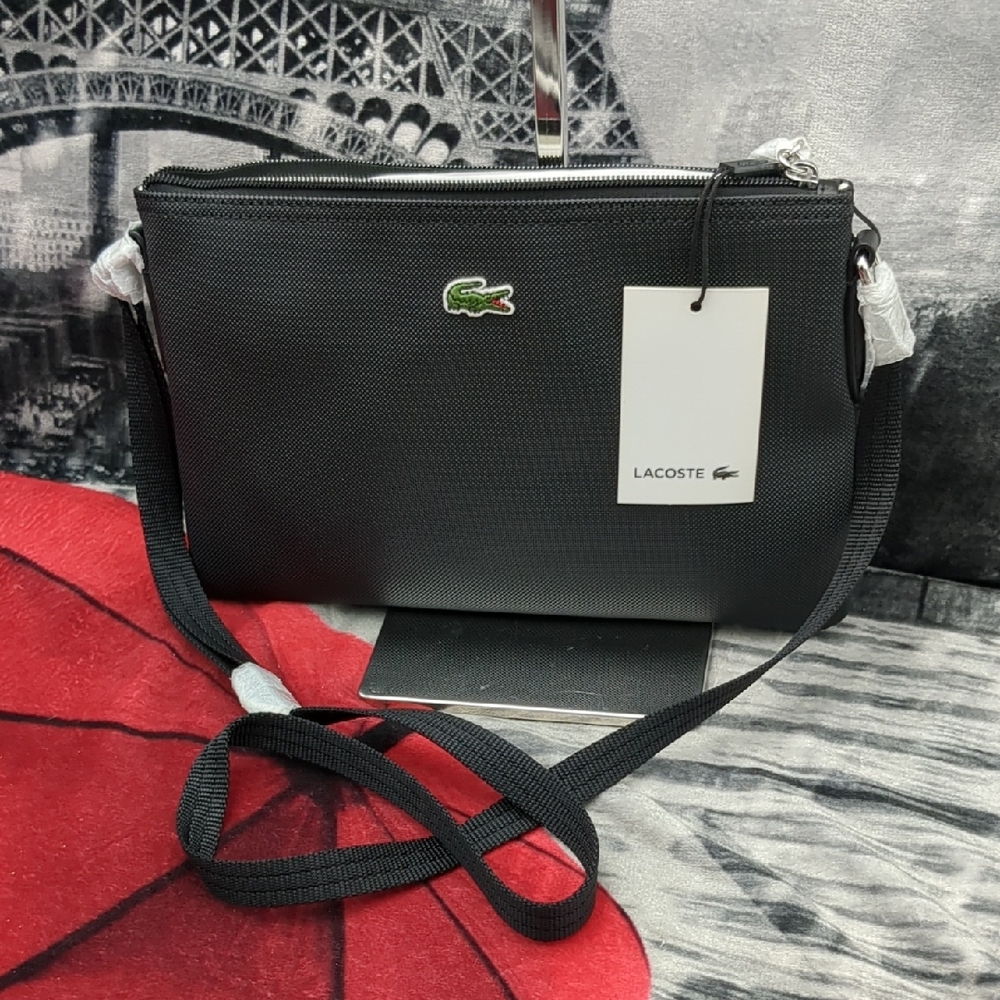 Lacoste Black Crossbody Bag